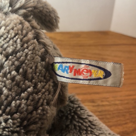 Mary Meyer Floppy Grey Elephant Plush Truck Up Good Luck Stuffed Animal - Picture 2 of 4